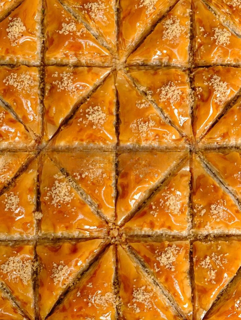 Walnut Triangle Baklava